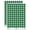 Dark Green, variant on Crossed Swords Battle Icon 200+ Round Stickers - Orange - Gloss Finish - 0.50" Size