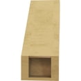 thumbnail image 4 of Ekena Millwork 5"W x 12"D x 12"H Valencia Rough Cedar Woodgrain TimberThane Knee Brace, Primed, 4 of 6