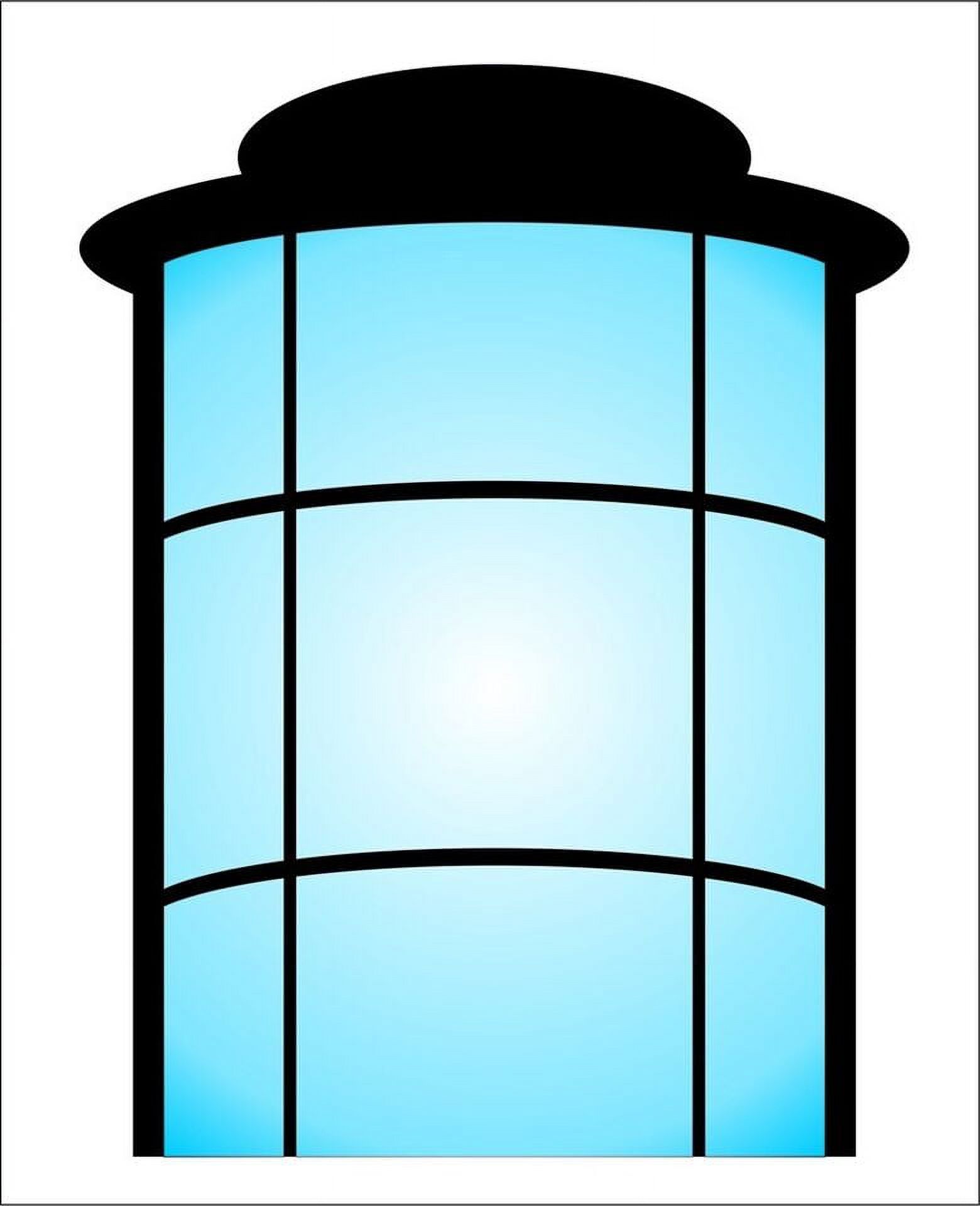 Doctor Who Inspired Laminated TARDIS Repositionable Door or Wall Decal Graphic Sticker