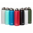 thumbnail image 1 of MIRA 40 Oz Stainless Steel Vacuum Insulated Wide Mouth Water Bottle | Thermos Keeps Cold for 24 hours, Hot for 12 hours | Double Walled Powder Coated Travel Flask | Red, 1 of 5
