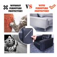 thumbnail image 4 of Protector de muebles antiarañazos para gatos - 18" L 12" W, 6 hojas - Protectores autoadhesivos para garras de gato para sofá - Deje de rascarse el gato,11 Afortunado Sencillez, 4 of 5