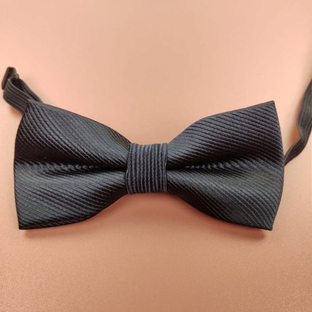 Pajarita de poliéster a rayas con puntos polares para estudiantes, niños pequeños, corbata de lazo, accesorios para cuello