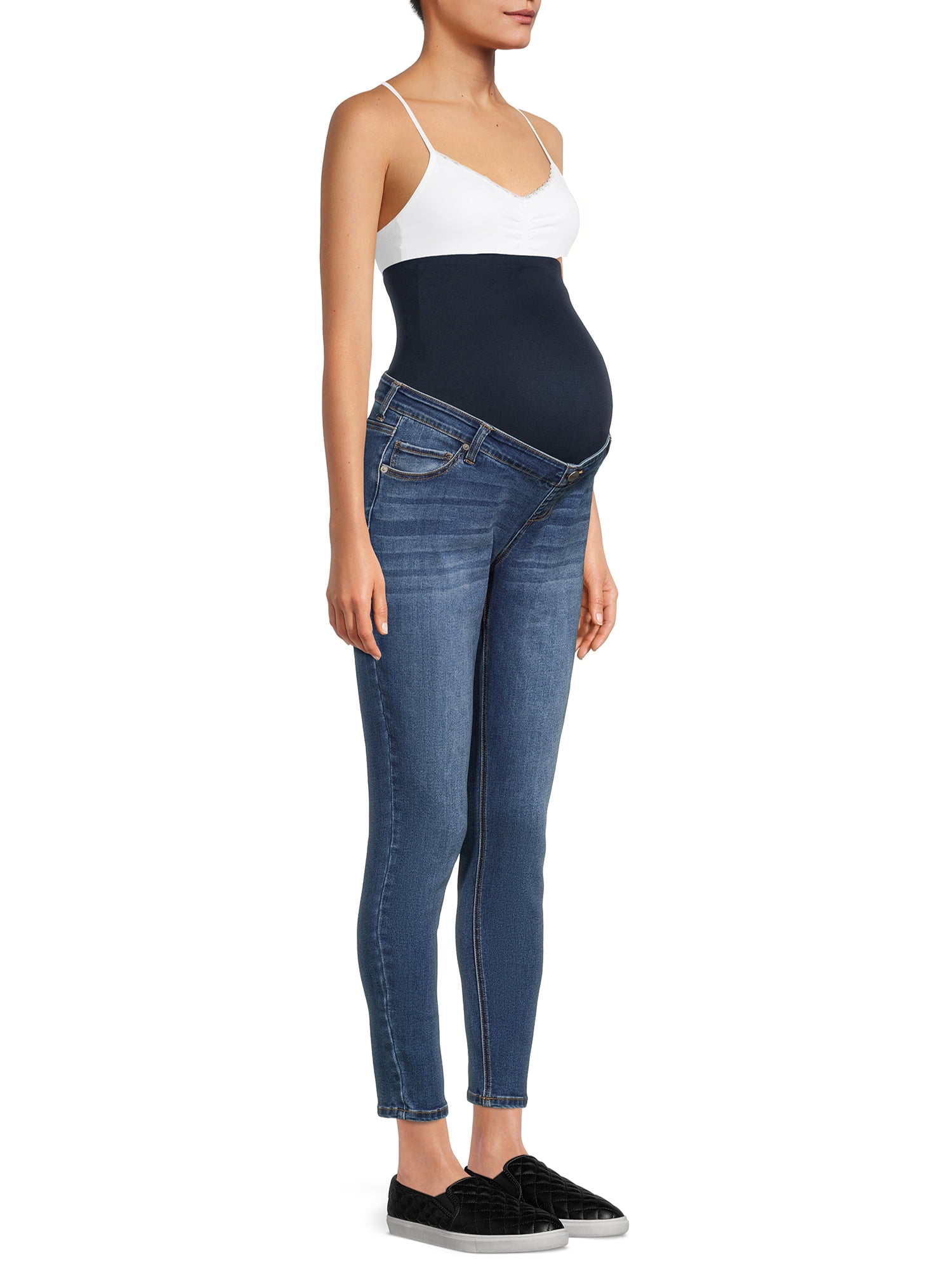 Time and Tru Women's Maternity Skinny Jeans