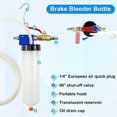 thumbnail image 3 of RyhamPaper Brake Bleeder Kit with Hand Vacuum Pump and 73 inch tube Air and Brake Fluid Changer for sedans, motorcycles, trucks, SUVs, 3 of 4