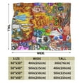 thumbnail image 3 of Captain Spaulding Blanket, Anime Throw Blanket For Bed Sofa Couch, Super Soft Flannel Blanket For Bedroom Livingroom, 60"X50", 3 of 9