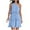 Sky Blue, variant on Dresses for Women 2026 Plus Size Fashion Waist Up Slimming Polka Long Sleeved Dress