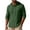#03 Green, variant on Men's Hooded Henley Pullover, Button Front Long Sleeve Hoodie, Vacation Solid Sweatshirt for Casual Vacation, Army Green XL
