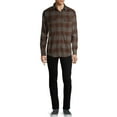 thumbnail image 3 of George Men's Long Sleeve Flannel Shirt, 3 of 6