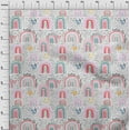 thumbnail image 4 of oneOone Polyester Lycra Gray Fabric Kawai Fabric For Sewing Printed Craft Fabric By The Yard 56 Inch Wide, 4 of 5