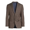 thumbnail image 5 of Lands' End Men's All Spice and Deep Sea Navy Plaid Sport Coat, 5 of 5