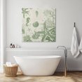 thumbnail image 5 of Wall Art Prints, Sage Green Starfish Framed Canvas Prints for Bedroom Living Room Bathroom Office, Coastal Nautical Seahorse Conch Gallery Wrap Wall Art Poster for Gifts Home Decor 8"x8", 5 of 8