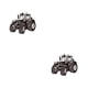 thumbnail image 4 of Injueey Entorno lúdico negro con dibujos animados Tractor Camión Pegatinas de pared Tractor Camión Coche Vehículo Etiqueta de la pared 37x56cmnegro 2Conjunto, 4 of 6