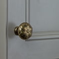 thumbnail image 5 of GlideRite 1-1/8 in. Round Snowflake Cabinet Knob, Antique Brass, 5 of 5