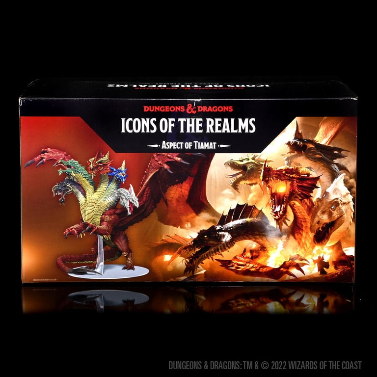 D&D Icons of the Realms: Aspect of Tiamat 5 Headed Dragon