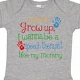 thumbnail image 4 of Inktastic Speech Therapist Like Mommy Boys or Girls Baby Bodysuit, 4 of 5