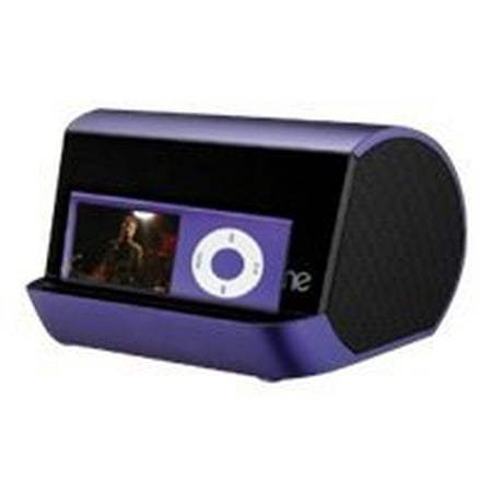 iHome iHM10 - Speakers - for portable use - purple