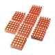 thumbnail image 1 of Kit de disipador de calor de cobre de 8 para piezas, disipador de calor de fácil instalación para CPU con cinta conductora térmica para placa PCB para, 1 of 8