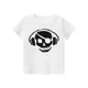 thumbnail image 3 of 2024 Nueva camiseta de moda para niños, ropa para niños de manga corta en blanco y negro, camiseta con estampado de roca para niños y niñas, 3 of 5