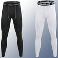 thumbnail image 6 of Men's Compression Leggings Pants Trousers Fitness Baskerball Joggingpant D8X8, 6 of 9