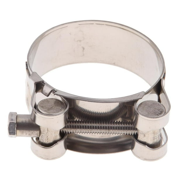 Abrazadera de perno en T universal para motocicletas, silenciador de admisión y escape, acoplador de manguera 48-51mm