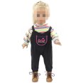 thumbnail image 2 of Camiseta con y babero con forma de hongo para muñeca de 18 pulgadas Sunnimix  Ropa de muñeca, 2 of 8