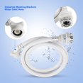 thumbnail image 2 of Noref PVC Water Pipe Washer Connector Washing Machine Water Inlet Hose Washer Pipe Tube Connector, Inlet Hose 6.56ft/9.84Ft Long, 2 of 7