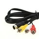 thumbnail image 1 of 3RCA 1,8 m 9 pin Audio Video AV Cable para Sega Genesis 2 o 3, 1 of 8