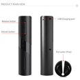 thumbnail image 3 of Zootealy Electric Wine Opener Automatic Electric Wine Bottle Corkscrew Opener Rechargeable with Foil Cutter and USB Cable, Black, 3 of 8