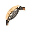 thumbnail image 3 of Heritor HERHR6903 Automatic Sebastian Semi-Skeleton Leather-Band Watch, Gold & Black, 3 of 3