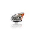 thumbnail image 1 of Headlight Assembly - Compatible/Replacement for '13-13 Nissan Rogue S/SV - Halogen With Chrome Bezel - Left Hand - Driver - 260601VK0B - CAPA, 1 of 2