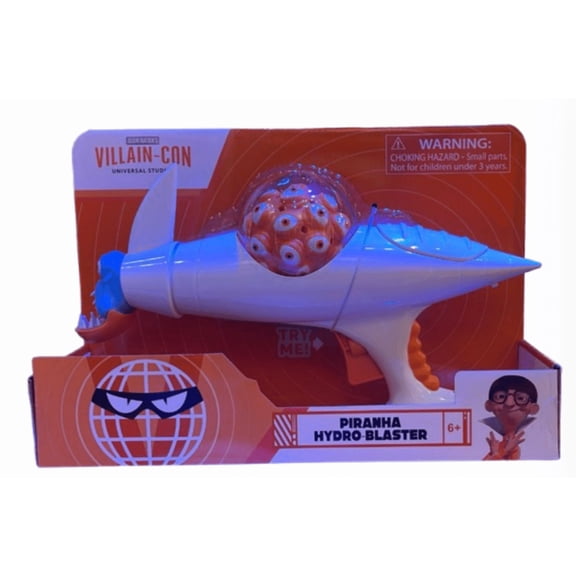 Universal Studios Villain-Con Piranha Hydro-Blaster Toy Replica New With Tag
