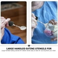 thumbnail image 3 of 2 Sets Elderly Utensils Portable Utensils Anti-shaking Spoons Fork Adaptive Utensils, 3 of 9