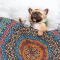thumbnail image 3 of Naloa Mandala Dog Blanket, 3 Sizes Cat Blanket for Indoor Cats Large Medium Small Dog Gifts-Large, 3 of 8
