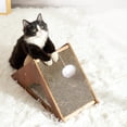thumbnail image 3 of Rascador de bolas para gatos, juguete rascador duradero para gatos de interior Tablero de rascar Jinwen pelota para rascar gatos, 3 of 8