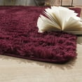 thumbnail image 5 of Paco Home Shag Rug Super Light & Cozy in Purple - 2'8" x 4'11" (3'x5'), 5 of 5