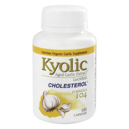 Kyolic Cholestérol Formule 104, la lécithine, capsules