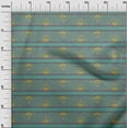 thumbnail image 2 of oneOone Cotton Poplin Fabric Floral Block Printed Craft Fabric BTY 42 Inch Wide, 2 of 4