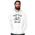thumbnail image 5 of Bicycle Pump Tires Not Gas Eco Biker Hoodie Sweatshirt Women Men Brisco Brands S, 5 of 6