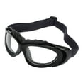 thumbnail image 2 of Sports Protective Goggles, Explosion Proof Scratch Proof Comfortable Football Goggles HD  For Daily Running For Hiking Black, 2 of 8