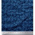 thumbnail image 1 of Soimoi Cotton Cambric Fabric Artistic Leaves Print Fabric by The Yard 42 Inch Wide, 1 of 1