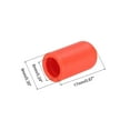 thumbnail image 2 of Drum Mute Drumstick Silent Tip Drum Dampener Silicone Rubber Practice Percussion Tips Mute Red 10 Pack, 2 of 6