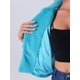 thumbnail image 5 of CHAQUETA CORTA DE PIEL SINTÉTICA SUELTA DE MODA INVERNAL PARA MUJERES CHIC EN AZUL PAVO REAL, 5 of 6