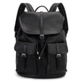 thumbnail image 2 of PRIYAL Vegan Leather Laptop Backpack PU Leather Computer Back Pack for Men & Women Travel Work Leisure Backpacks Bookbag, 2 of 9