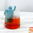 thumbnail image 4 of Dsscvnef Loose Tea Infuser Silicone Strainer Brewing Tool Cute Little Man Tea Diffuser for Teapot Durable Reusable Tea Filter Accessory, 4 of 6