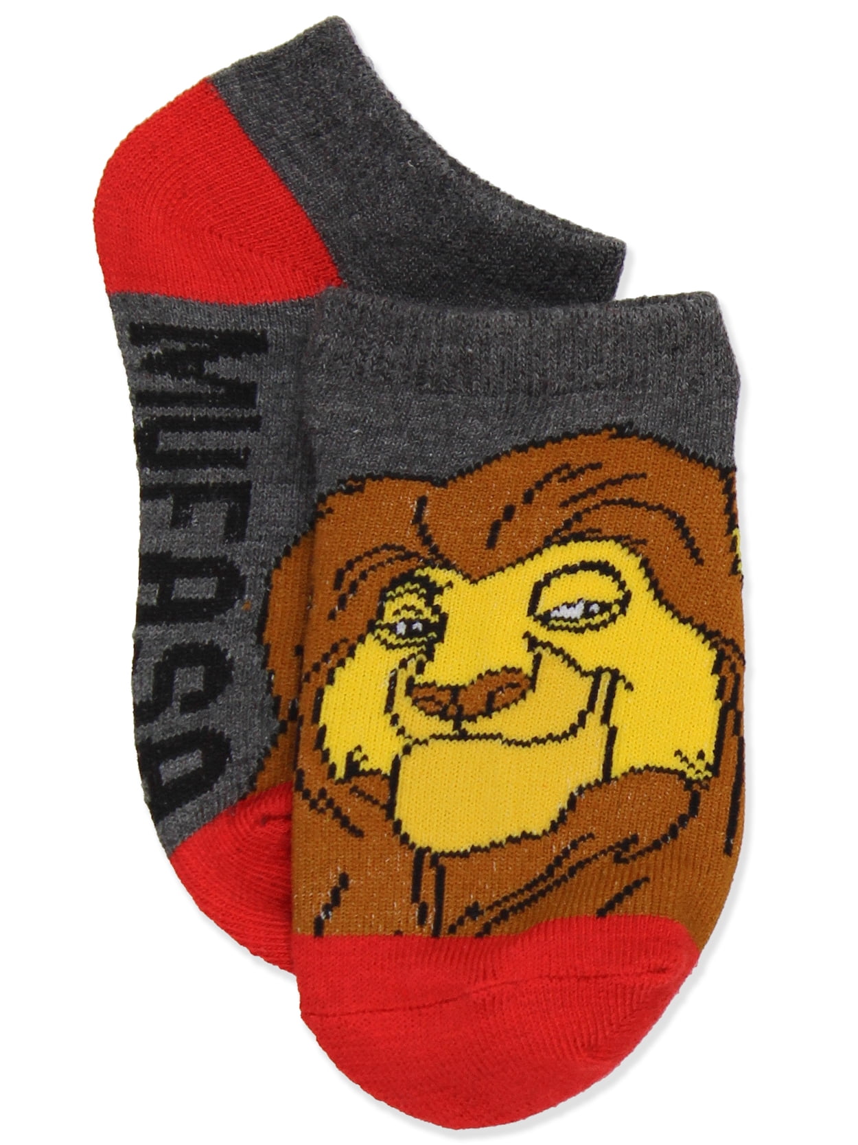 The Lion King Boy's Girl's Toddler Teen Adult's 6 Pack Socks Set