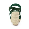 thumbnail image 3 of BLISSFUL STEP Women's Strap Espadrilles Platform Slingback Wedges Sandals, 3 of 6