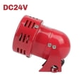 thumbnail image 3 of Sirène Moteur en Métal Rouge Mini DC24V Alarme Industrielle Protection contre le Vol 120dB MS-190, 3 of 5