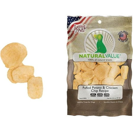Loving Pets Natural Value Puffed Potato & Chicken Chip