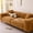 Yellow#4, variant on Linen Sofa Cover Stretch Elastic Couch Slipcover Furniture Protector | Pet Friendly Washable Sofa Cap for Living Room Bedroom Home Daily Use | Soft Woven Fabric Couch Cover for Small Spills