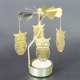thumbnail image 4 of Candelero giratorio giratorio Banquete de boda Decoración del hogar de Navidad Candelabro de candelita de metal sidaley HA1736-09B, 4 of 6